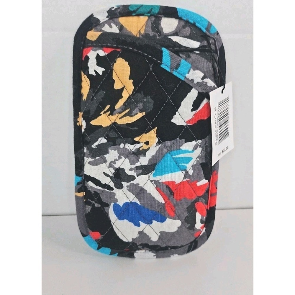 Vera Bradley New Double Eye Case Splash Floral Print New With Tags - Picture 2 of 7